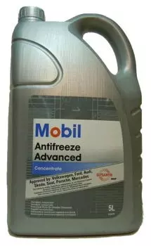 Антифриз концентрат Antifreeze Advanced (5 л., красный) Mobil 151154R