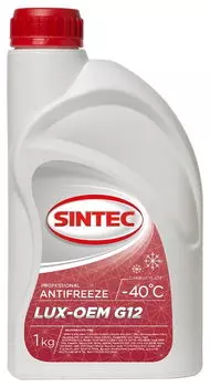 Антифриз LUX G12 (красный, 1 кг.) Sintec 613500