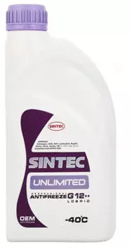 Антифриз Unlimited G12++ (фиолетовый, 1 кг.) Sintec 801502