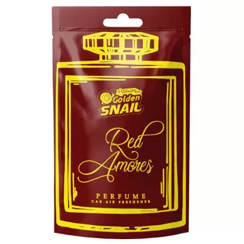 Ароматизатор подвесной пластина "Red Amores" Golden Snail GS 6932