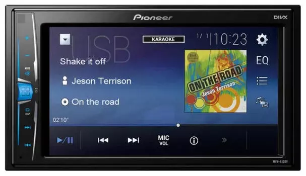 Автомагнитола Pioneer MVH-A100V (черный)