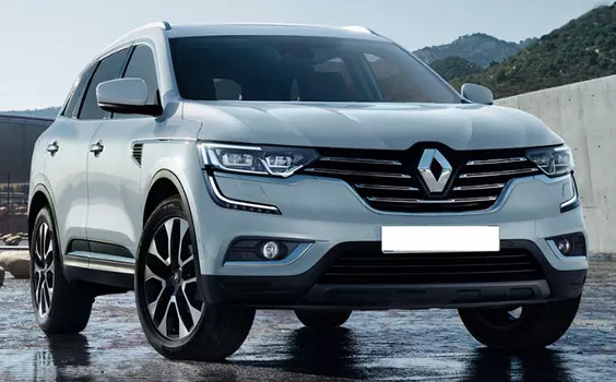 Автоматические боковые подножки, пороги для Renault Koleos 2017 -