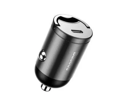 Автомобильное зарядное устройство, серое Baseus BASE00125