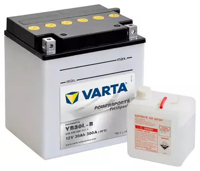 Автомобильный аккумулятор (30 А/ч) Varta 530400030