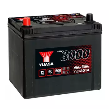 Автомобильный аккумулятор (60 А/ч) Yuasa YBX3014-060