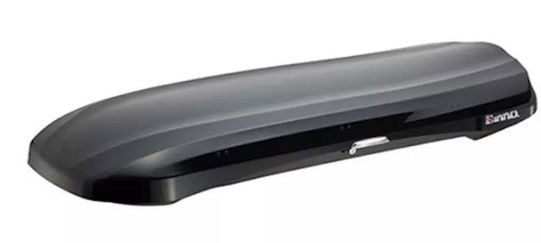 Автомобильный бокс Inno Wedge 660 черный глянцевый