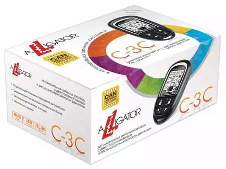 Автосигнализация Alligator C-3C 2CAN BM-4