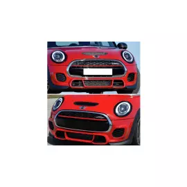 Бампер передний аэродинамический (грунтованый) JCW Mini 51777382164 для Mini Cooper 2015 -