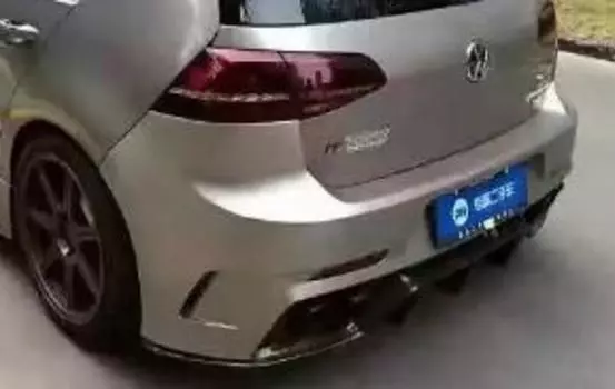 Бампер задний ASP Style EPR A-GOLF7-RB-ASP для Volkswagen Golf 2012-2019