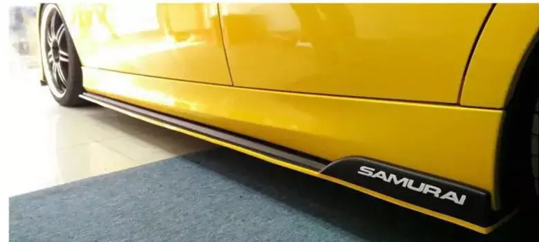 Боковая юбка Samurai для Geely Emgrand 7 2017 -
