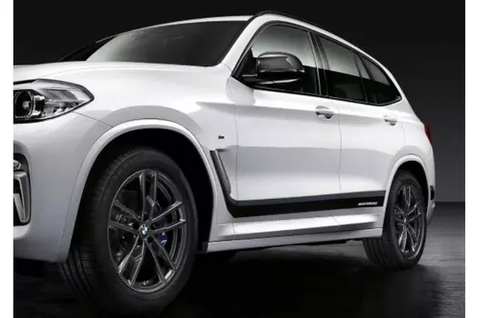 Боковые молдинги M Performance BMW 51142447017 для X4 2018 - 2019