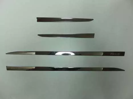 Боковые молдинги на двери, нерж., 4 части JMT 26845 для FORD Focus III (2011 - 2015 )