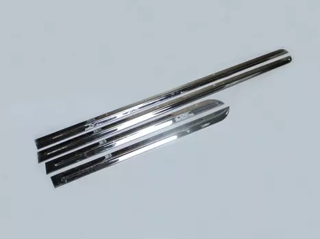 Боковые молдинги на двери (нержавеющая сталь, 4 части) JMT 26842 Chevrolet Cruze 2009 - 2015