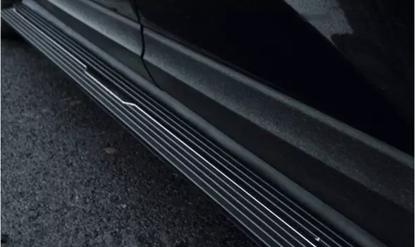 Боковые подножки, пороги Black Line Geely Tugella (Тугелла) 2020 -