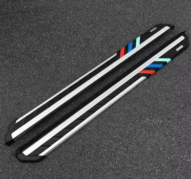 Боковые подножки, пороги BMW Style для Chery Tiggo 4 (Чери Тигго 4)