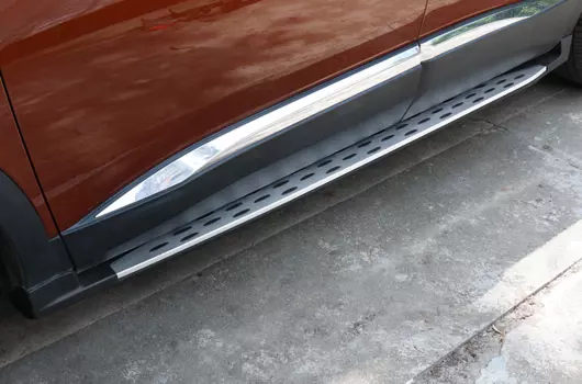 Боковые подножки, пороги BMW Style для PEUGEOT 3008 2017 -