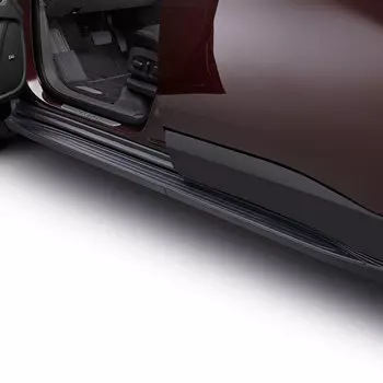 Боковые подножки, пороги (черные) GM 84357961 для Chevrolet Traverse 2018 -