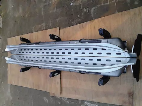 Боковые подножки, пороги для Haval H9 2018 +