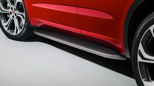 Боковые подножки, пороги J9C14064, J9C13000 для Jaguar E-Pace 2017 -