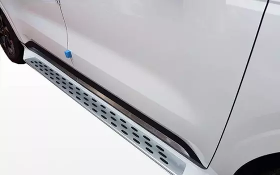 Боковые подножки, пороги Kokomotor KKM00137 для KIA Carnival (4G) 2021-