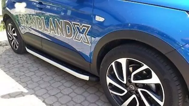 Боковые подножки, пороги, OPEL GRANDLAND X 2019 +