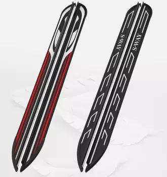 Боковые подножки, пороги (разный стиль) S-WAY для Geely Coolray (SX11) Кулрэй