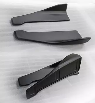 Боковые спойлеры на пороги M&amp;S G70-04 для Genesis G70 2017 -