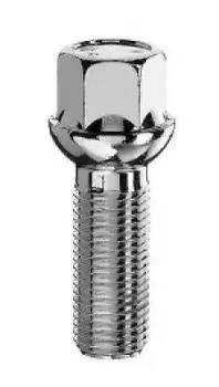 Болт Bimecc 12x1.5x26 17 сфера цинк S17A26