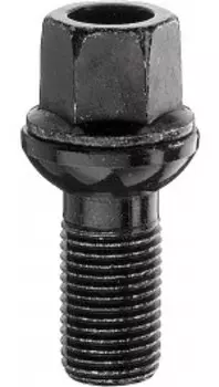 Болт Bimecc 14x1.5x27 17 сфера подвижная шайба черный LS17D27F-MW