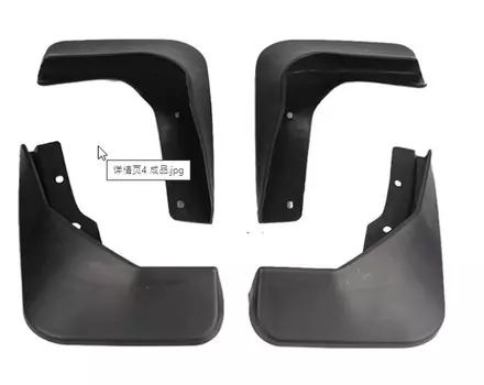 Брызговики 4 штуки серый для Geely Coolray 2020-