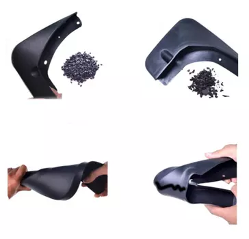 Брызговики 4 штуки серый для Mazda CX-5 (2G) 2017 -