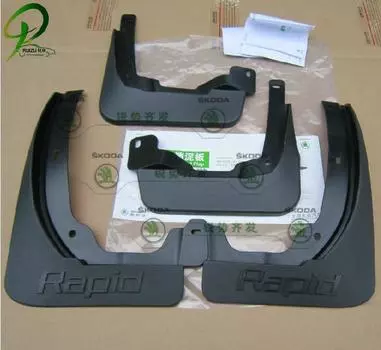 Брызговики для Skoda Rapid 2012 -
