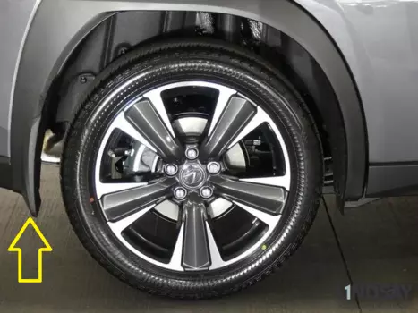 Брызговики комплект, передние и задние PK38976K00EP для Lexus UX 2018 +