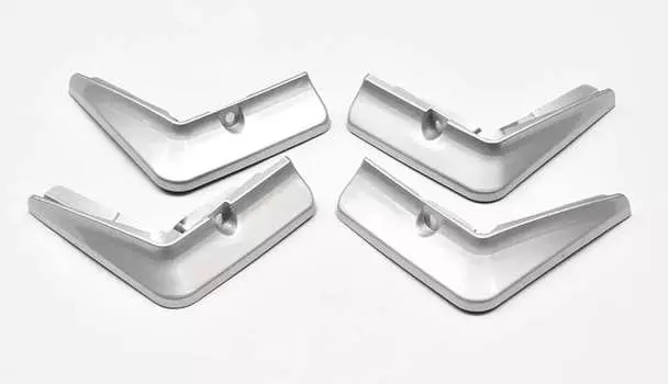 Брызговики, серебряные You Qiang QNG00310 для Hyundai Sonata (8G) DN8 2020-