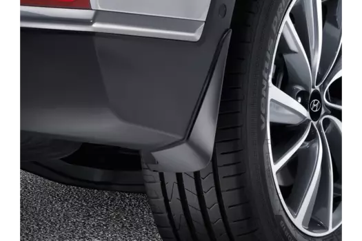 Брызговики задние Hyundai S1F46AK100 для Санта Фе 4 (Hyundai Santa Fe 2018 - 2019)