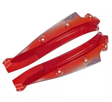 Брызговики задних арок (красные) Bo Yue BYE00107 для Volvo XC60 (2G) 2018 -