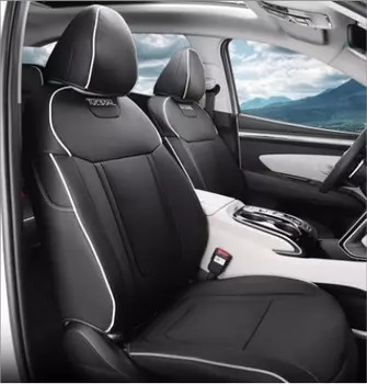 Чехлы на сиденье (экокожа, черные) Point Bin PNT00310 для Hyundai Tucson (4G) 2021-