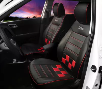 Чехлы на сиденья, экокожа для Hyundai Creta (Крета)