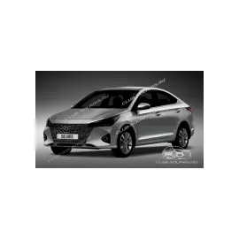 Чехлы на сиденья Хендай Солярис 2020 ( Hyundai Solaris )