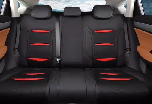 Чехлы на сиденья с подушками Geely Tugella (Тугелла) 2020 -