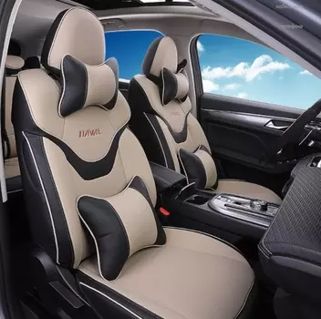 Чехлы на сидения с подушками (экокожа) Jinkai JNK00102 для Haval Jolion (Джолион) 2021-