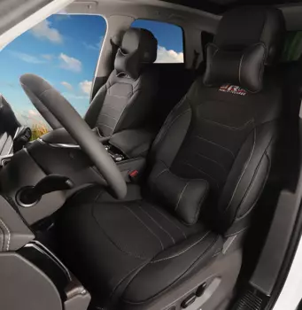 Чехлы накидки на сиденья кожаные для Volkswagen Touareg 2018, 2019