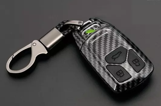 Чехол для ключа (черный) StarONE STAR00101 для Audi A4/A5/А6/А3/Q3/Q5 2019-2020