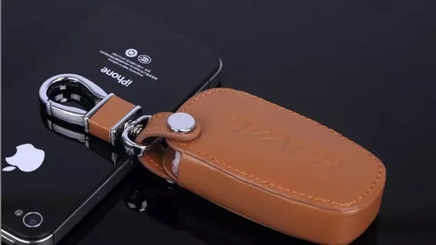 Чехол для ключа (кожа) для Haval H6 Coupe 2017 +