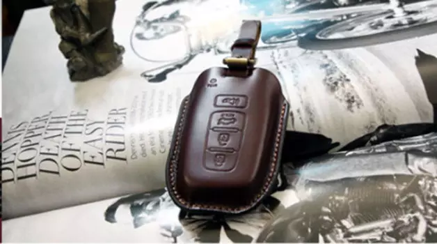 Чехол для ключа (кожа) для KIA Mohave 2017 -