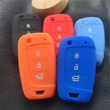 Чехол для ключа силиконовый COLOR для Hyundai Solaris 2017 -