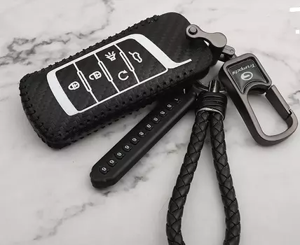 Чехол для ключей (черный) для GAC Trumpchi GS5 2020-