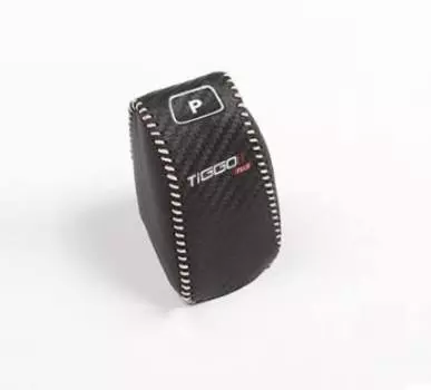 Чехол для рычага механической коробки передач (карбоновый) Kust KST00302 для Chery Tiggo 8 Pro 2021-