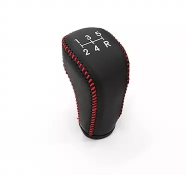 Чехол для рычага механической коробки передач (красный) для Changan CS35 Plus 2019-