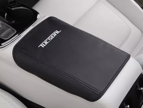 Чехол на подлокотник (черный) Point Bin PNT00382 для Hyundai Tucson (4G) 2021-